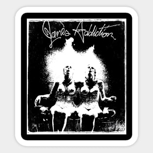 Janes addiction two woman Sticker